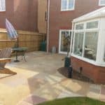 Paving Area in Northampton Garden